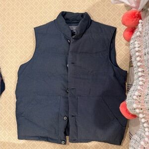 Vince Navy Puffer Vest
